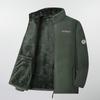 Men's Polar Fleece Jacket Winter Windproof Stand Collar Coat Zip-Up Thermal Fleece Lined Coats Casual Warm Outwear Men Clothing