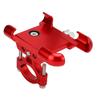 Adjustable Bike Phone Mount Aluminum Alloy Mobile Phone Clamp Holder for Outdoor Cycling