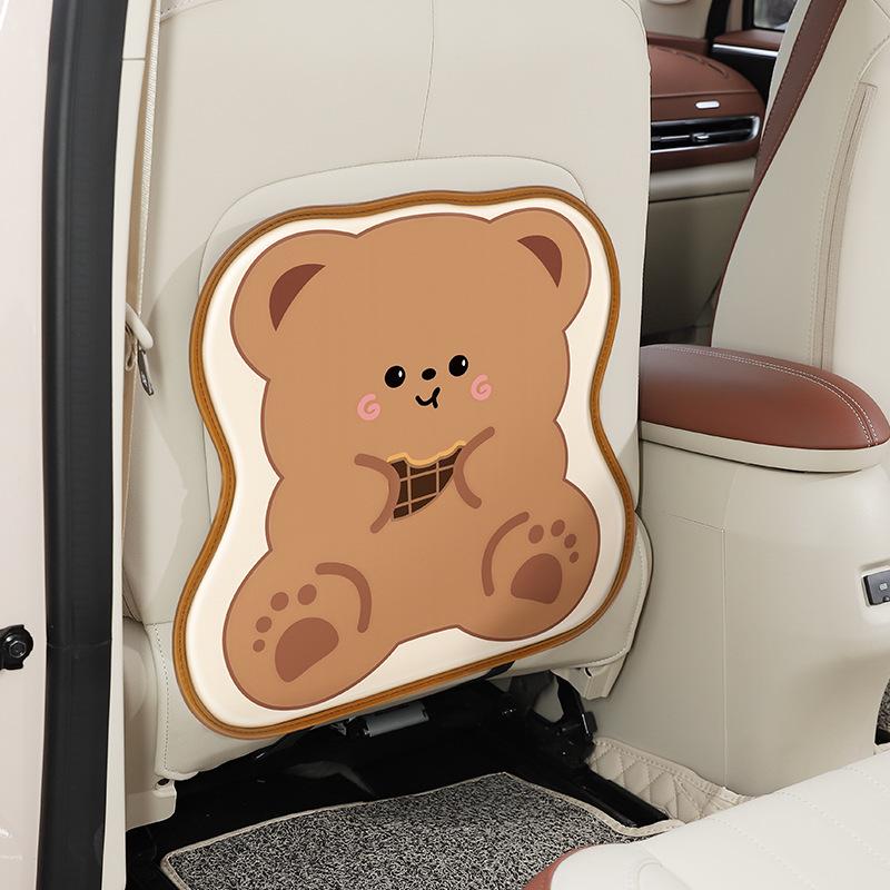 

Милая мультяшная противоударная защитная накладка на спинку автомобильного сиденья для детей