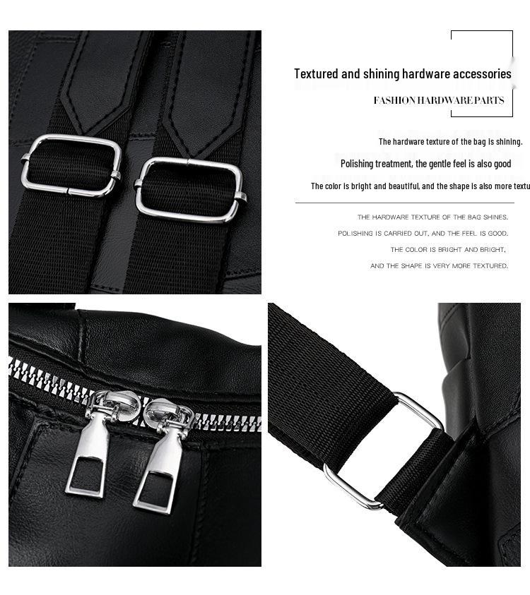 Minimalistischer Retro-Rucksack: Hochwertige Einzelschultertasche für Damen, Studenten und den täglichen Weg