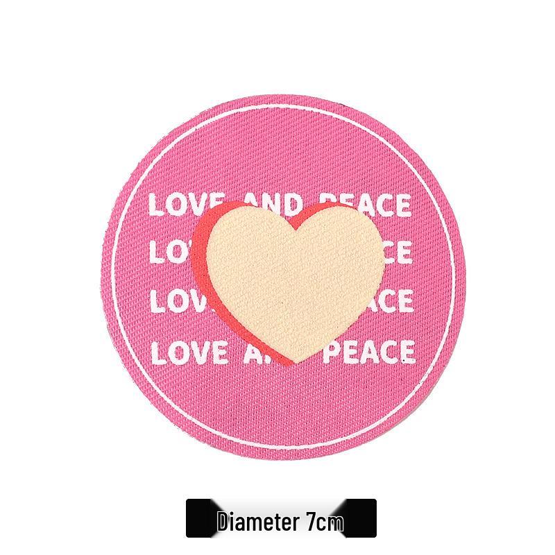 Zelfklevende Stofpleister met Zwarte Letterprint voor Naadloze Reparaties (Jassen, Kleding, Broeken, T-shirts) - Sporenloze gat reparatie voor mannen