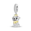 New 925 Silver Lucky Zoo Cat Dog Rabbit Fox Charms Bead For Women Fit Bracelet DIY Birthday Party Jewelry Gift