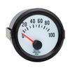 Universal 2" 52mm LED Car Oil Pressure Gauge PSI Car Meter For 12V Gasolines Car Indicator Pointer 0-100psi Oil Press Meters