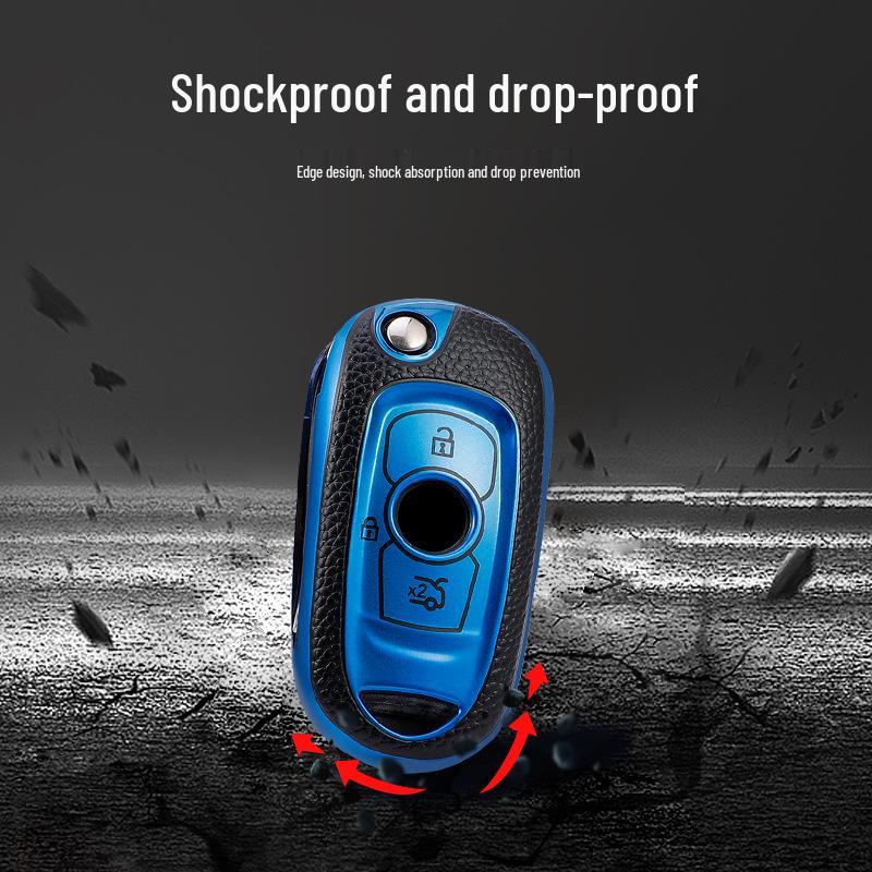 Pouzdro na klíč Buick Verano 2020: Unisex kožené ochranné pouzdro na klíč od auta