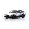 Kyosho Ma 020 Toyota Corolla Levin Ae86 White Black Readyset