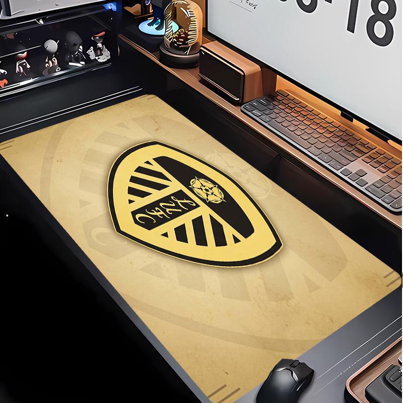 Leeds United Football Pattern Mouse Pad Non?Slip Rubber Base Gaming Mousepad For Desk Office Home