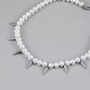 Delicate Necklace with Adjustable Chain Stylish Pendant Necklace Jewelry Adjustable Clavicular Chain Pearls Neckchains