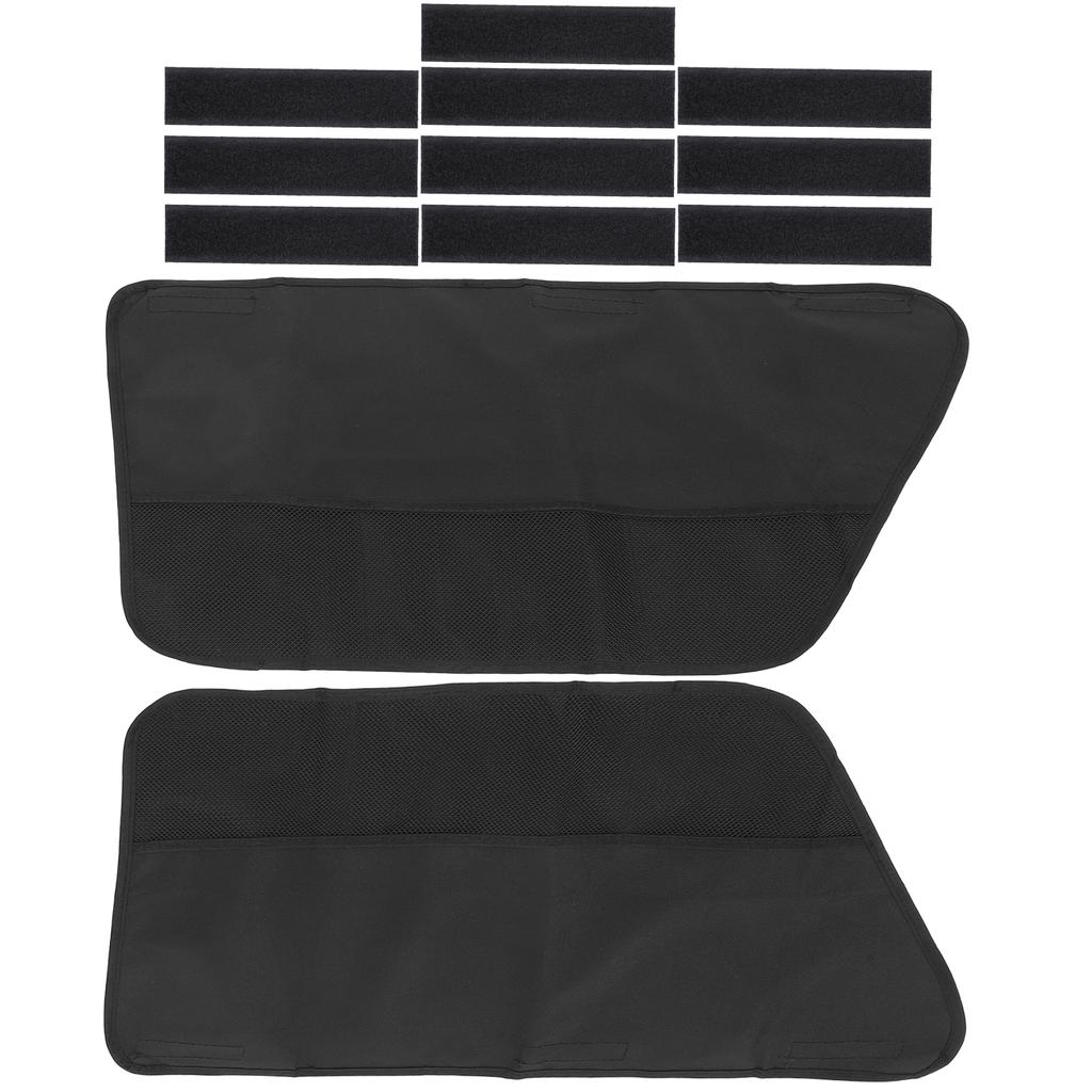 2pcs Pet Car Door Guard Protector Storage Bag AntiScratch for Dog Traveling Outside