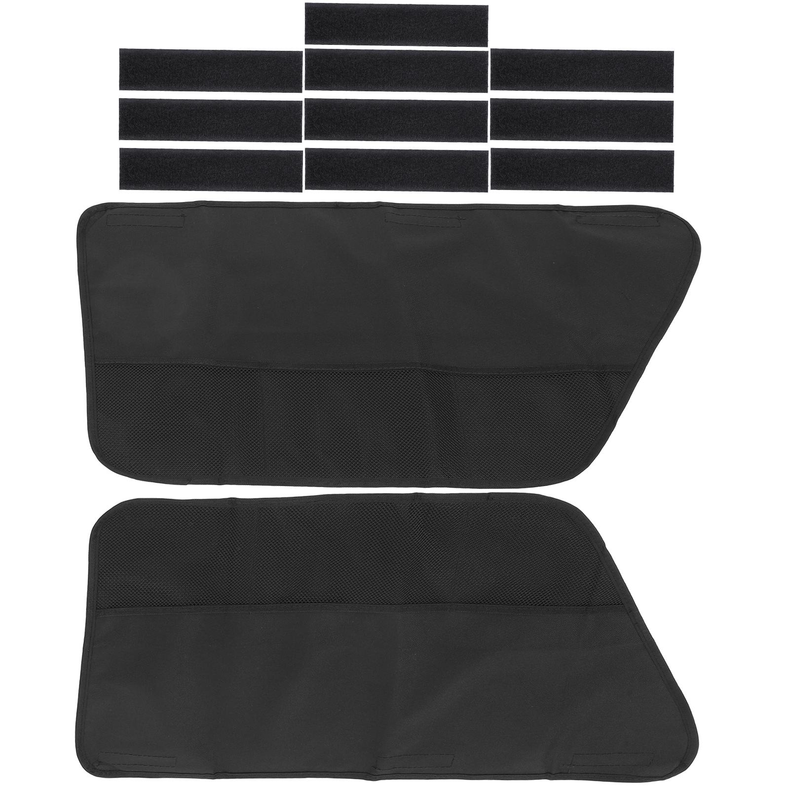 

2pcs Pet Car Door Guard Protector Storage Bag AntiScratch for Dog Traveling Outside