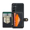 For Samsung Galaxy A35 5G Case Card Bag Retro Leather+TPU Phone Cover