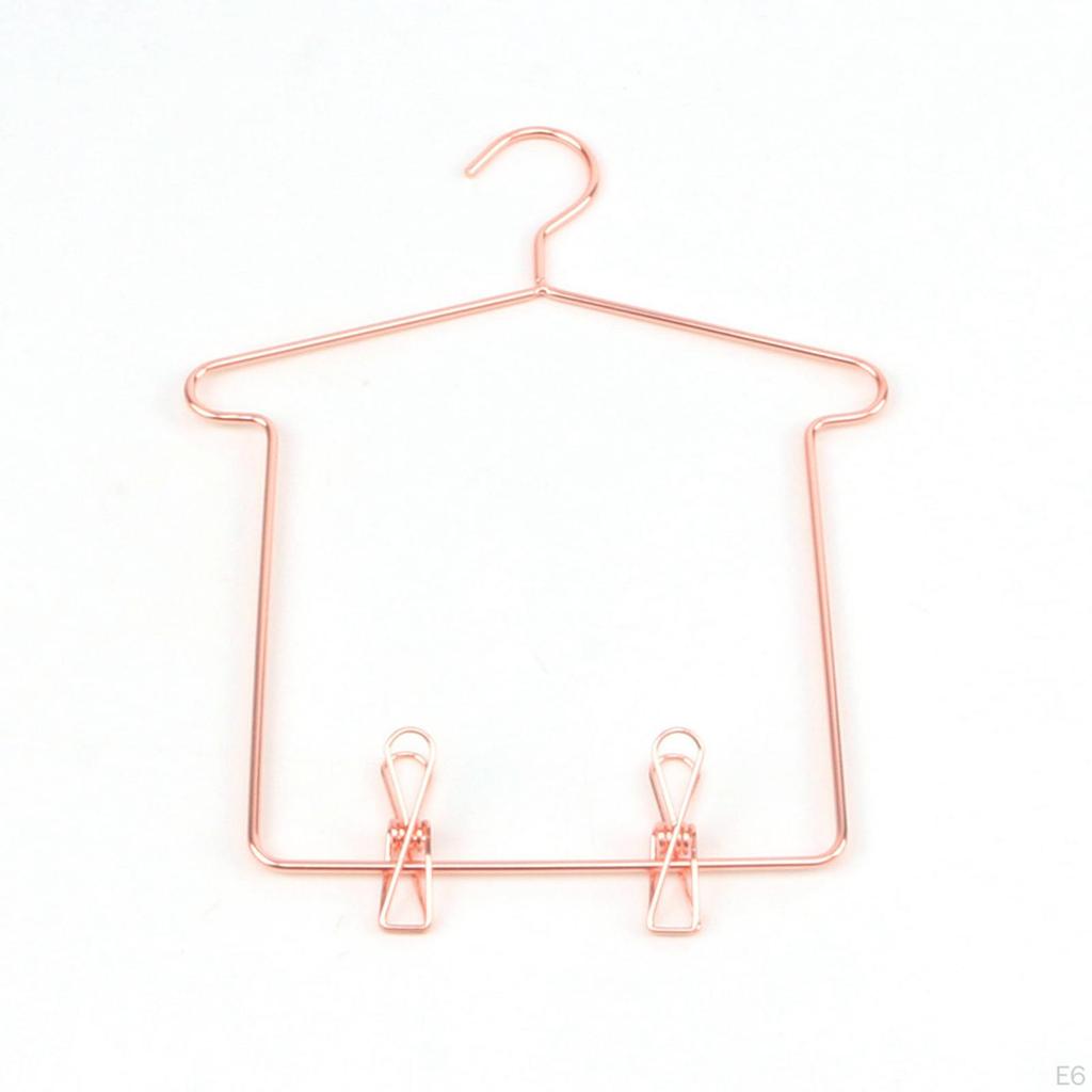 5 1/3 Coat Hangers, Dollhouse Rack, Miniature Doll Accessories, Furniture, Micro Landscape