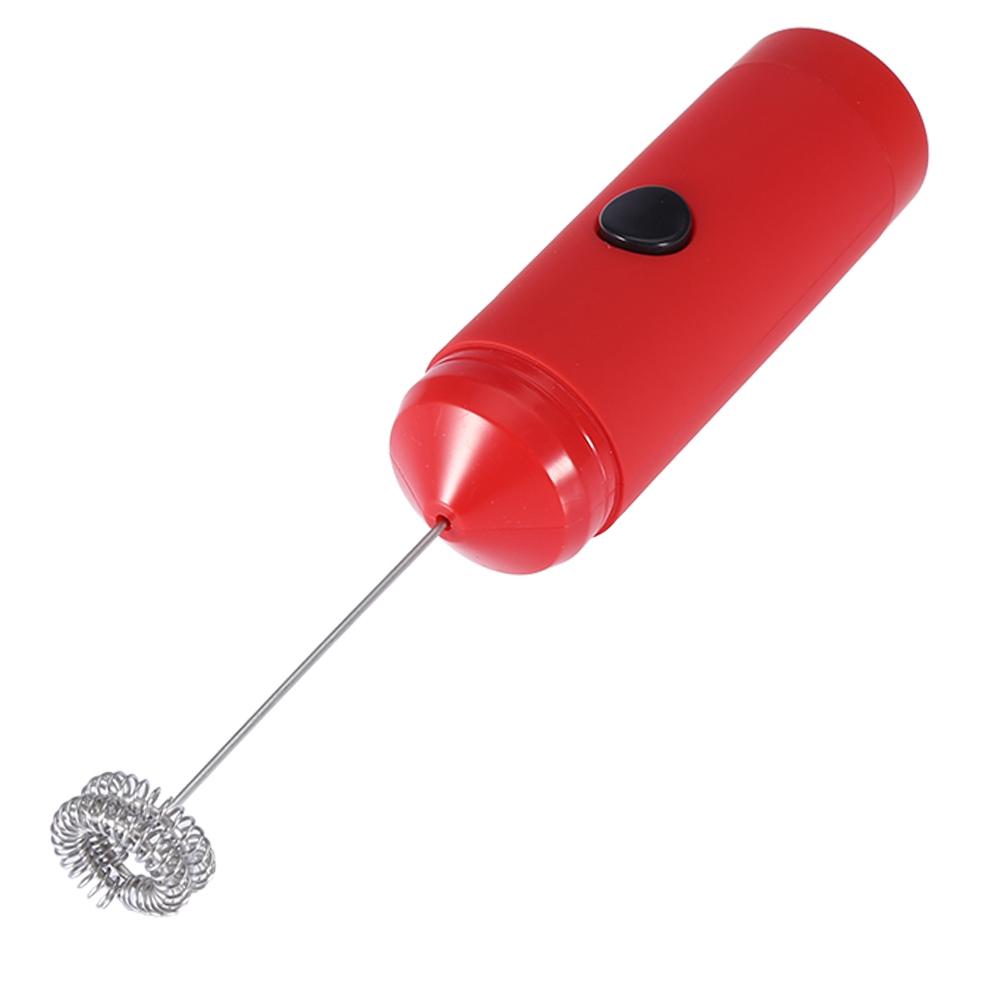 Handheld   Handheld Stainless Steel Electric Milk Coffee Frother Black