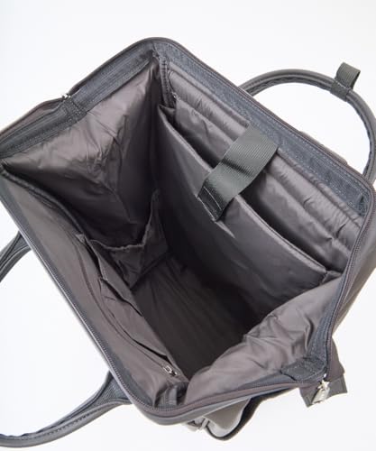 König Ring:RETRO ATB4953 GY Verschluss-Rucksack (L) Einheitsgröße