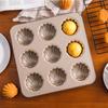 Madeleine Mold Shell Shape Baking Mold Carbon Steel Chocolate Cookie Cake Mould Baking Pan Dessert Pastry Tray For Kitchen Tool