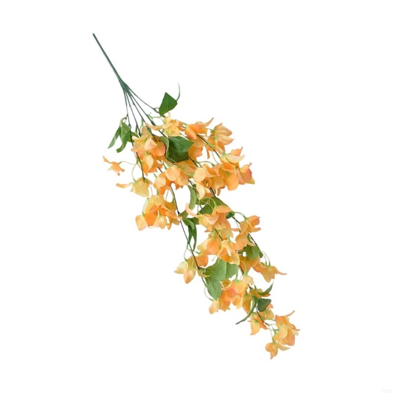 Artificial Flower Wall Hanging, Cascading Bougainvillea Accent for Wedding Display, Photo Area and Indoor Home Use