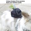 Oxford Fabric Pet Waste Bag Dispenser With Treat Pocket For Dog Convenient Clip On Design Outdoor Walking Essential