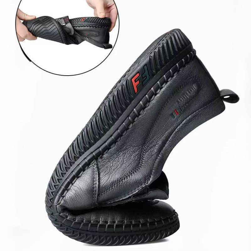 Pánské ležérní mokasíny Módní nazouvací prodyšné pánské boty Pohodlné lehké boty pro řidiče pro muže Obchodní kožené boty