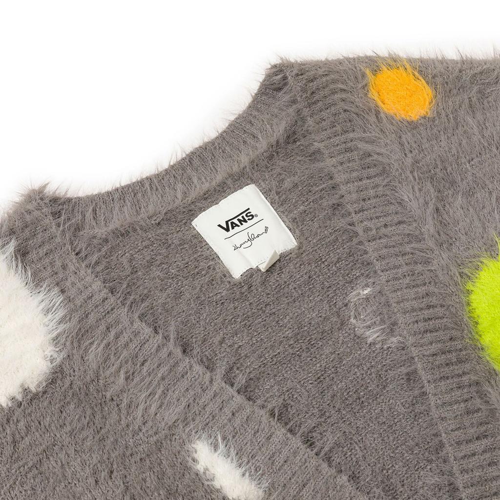 Vans Zhang Quan Snake Year Limited Edition Warm Comfortable Versatile Long Sleeve Knit Sweater Women Sweater Brown VN000P6RETT