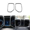 2X Carbon Fiber Dashboard Frame Panel Cover Trim For Chevrolet Camaro 2010-2015
