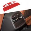 Red Carbon Rear Air Outlet Trim Frame Cover For Maserati Ghibil 2014-