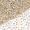 Champagne Pointed Glass Rhinestones for Nail Art - 1440 Pieces Wearable Accessories