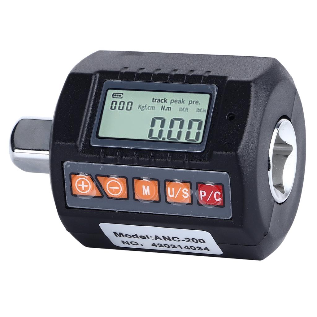 Digitalanzeige Drehmomentmesser Ton Licht Alarm Hohe Genauigkeit Tragbarer Drehmomentschlüssel Adapter für Ho