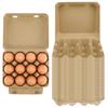 20/30 Pcs Egg Storage Box 3x4 Style Paper Pulp Empty Egg Cartons Reusable Cardboard Egg Cartons Multi-purpose Organizer for Home