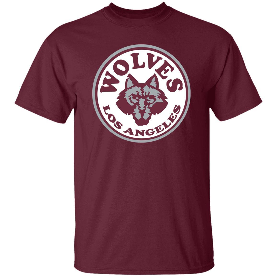 Los Angeles Wolves T-shirt Classic NASL Soccer L