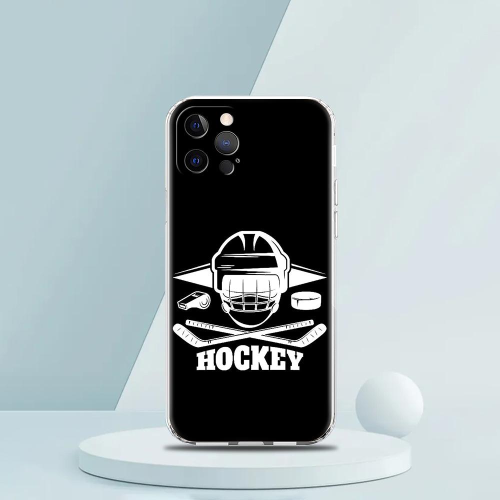 Eishockeyfeld Luxus Handyhülle Für iPhone 16 15 14 13 12 11 Pro Max XS X XR SE 7 8 Plus Weiches Silikon Klare Hülle
