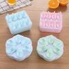 Home 6/8 Cavity Round Rectangle Freezing Pop Mold Summer DIY Ice Cream Maker Box