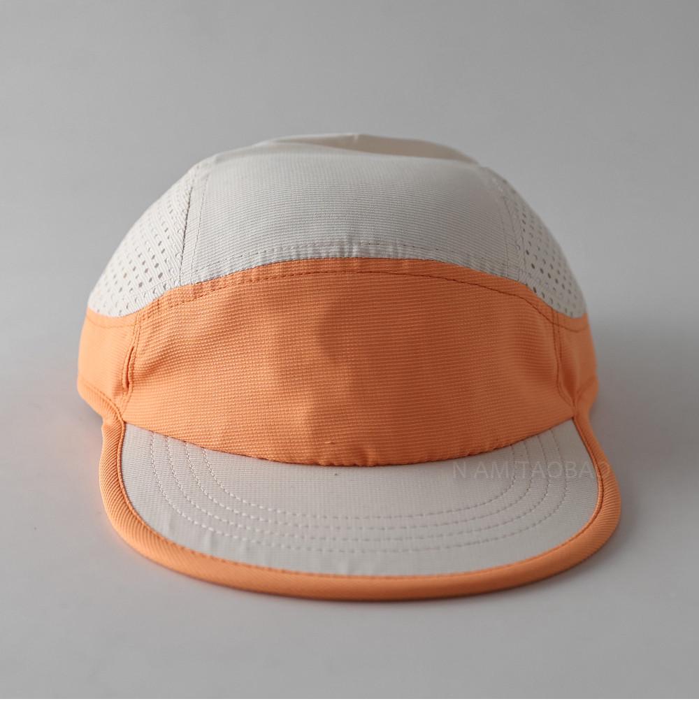 American Retro Patchwork Mesh Baseball Cap - Quick-Drying, Breathable, Short Brim, Soft Top Dad Hat for Camping and Workwear