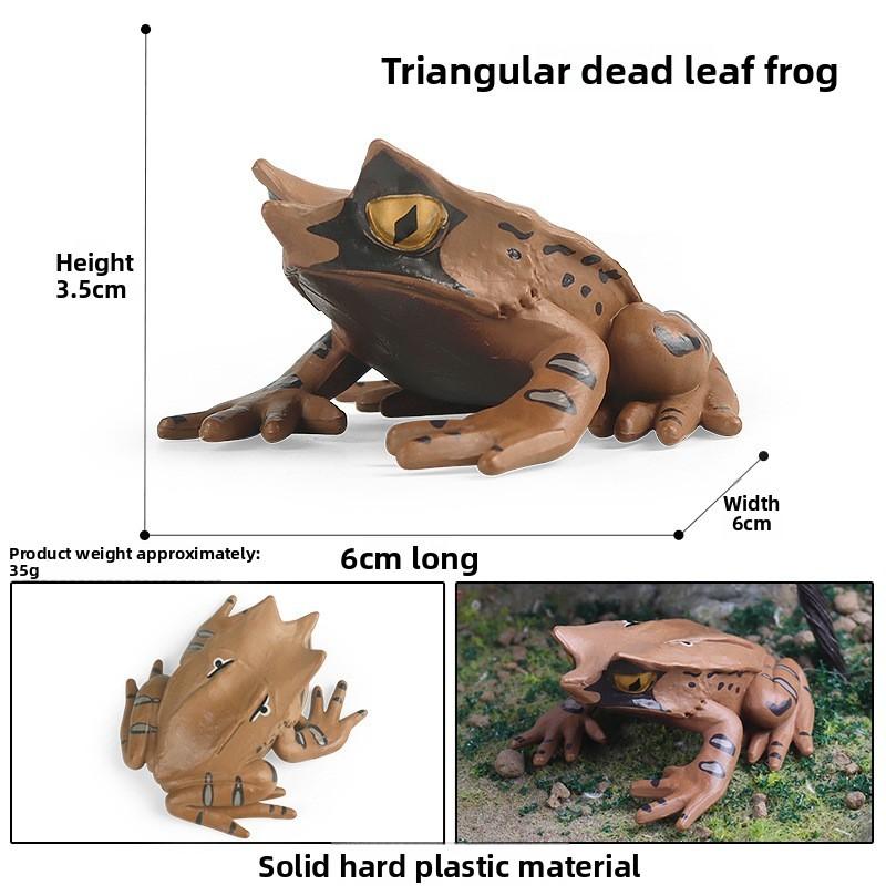 Animal Childrens Frog Plastic Model Toy For Educational Play Gift Collectors