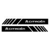 20*2cm Car Rearview Mirror Side Decal Stripe Sticker Vehicle Body Accessories for Citroen C1 C2 C3 C4 C5 C6 C8 C4L DS3 DS4 DS5 alq123