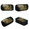 Large Capacity Pen Box Springtrap Fnaf Merch Double Layer Pencilcase Girl Makeup Bags Birthday Gift