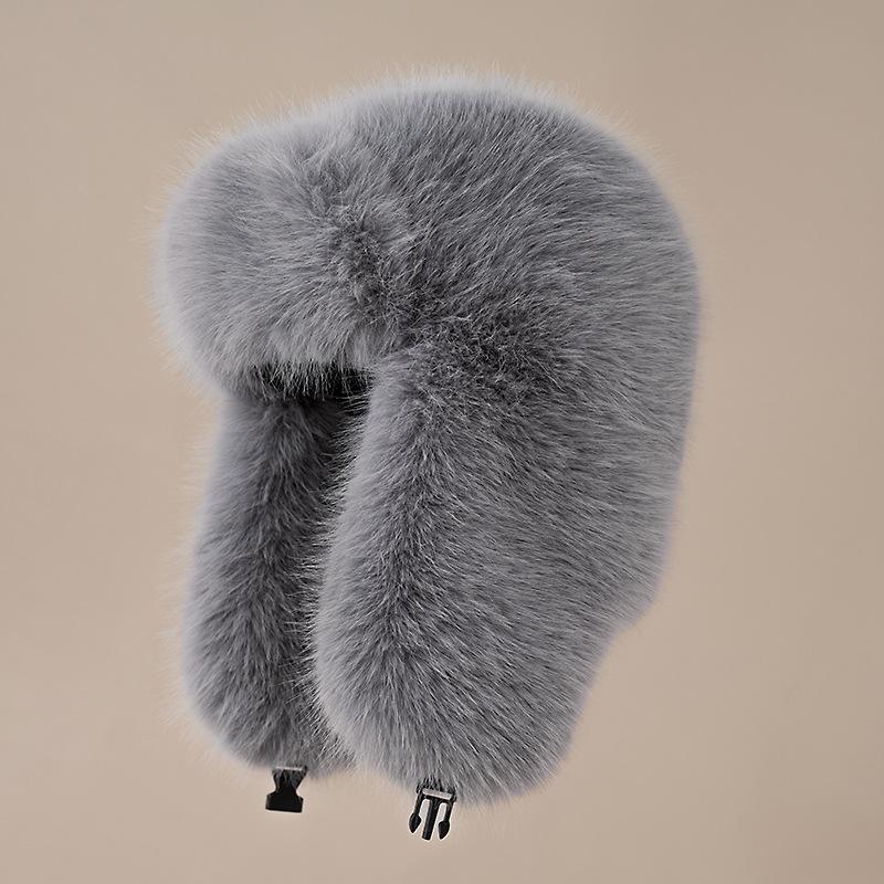 Thunderbolt Hat Men and Women Winter Padded Thickened Ear Protection Cap Cycling Outdoor Ski Ins Warm Cold Cotton Cap