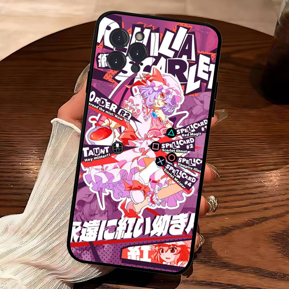 Classic Game Touhou Project Phone Case For Iphone 17 16 15 16e 14 13 12 11 Pro Max Plus Case Cover Coque