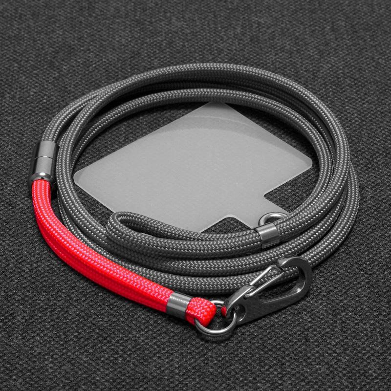 Japanese-Style Outdoor Anti-Loss Nylon Phone Lanyard and Crossbody Case Strap.
