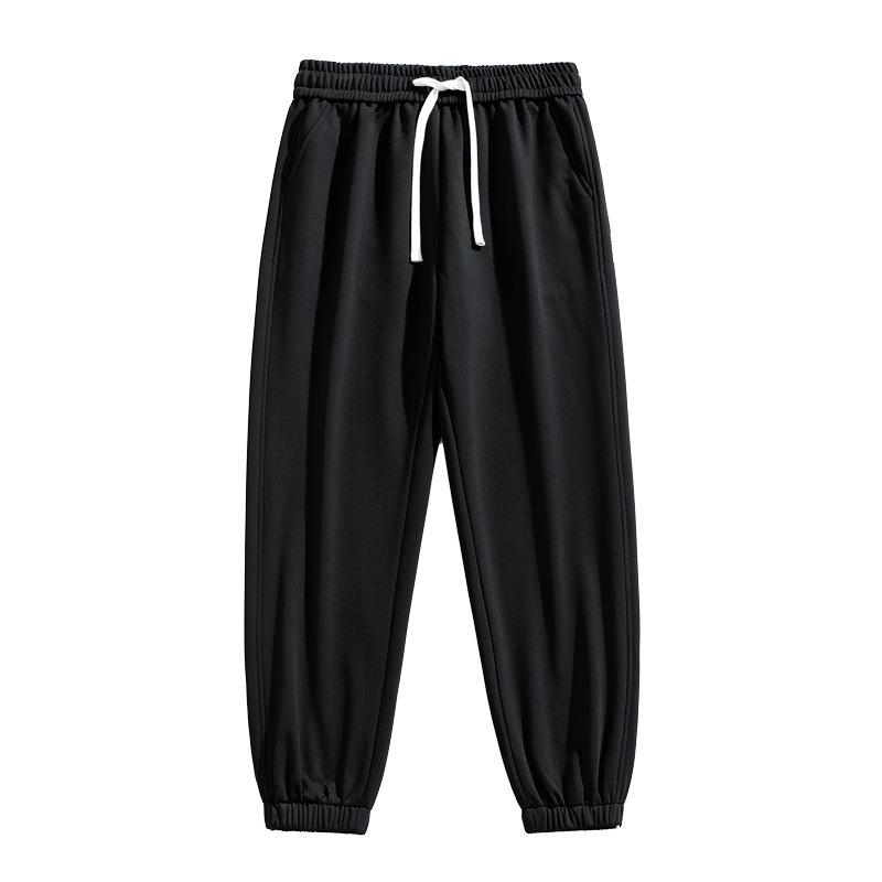 Lente en Herfst Heren Lange Broek Losse Joggingbroek Heren Grijs Casual Legging Joggingbroek Trend Broek