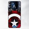 Case for Samsung Galaxy A57 A24 A52 A36 A73 A51 A32 A55 A25 A53 A35 A26 A23 A37 A22 Phone Cover A71 A72 Marvel Captain America