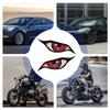 Qizaoly Motorcycle Eye Sticker, Evil Eye Sticker for Car | Spooky Rear Window Decoration