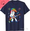 Unicorns Rock Roll Guitar Rockin Music Guitarist Girl Unisex TShirt Unisex New Style OfficialWebsite Pure Cotton TShirts