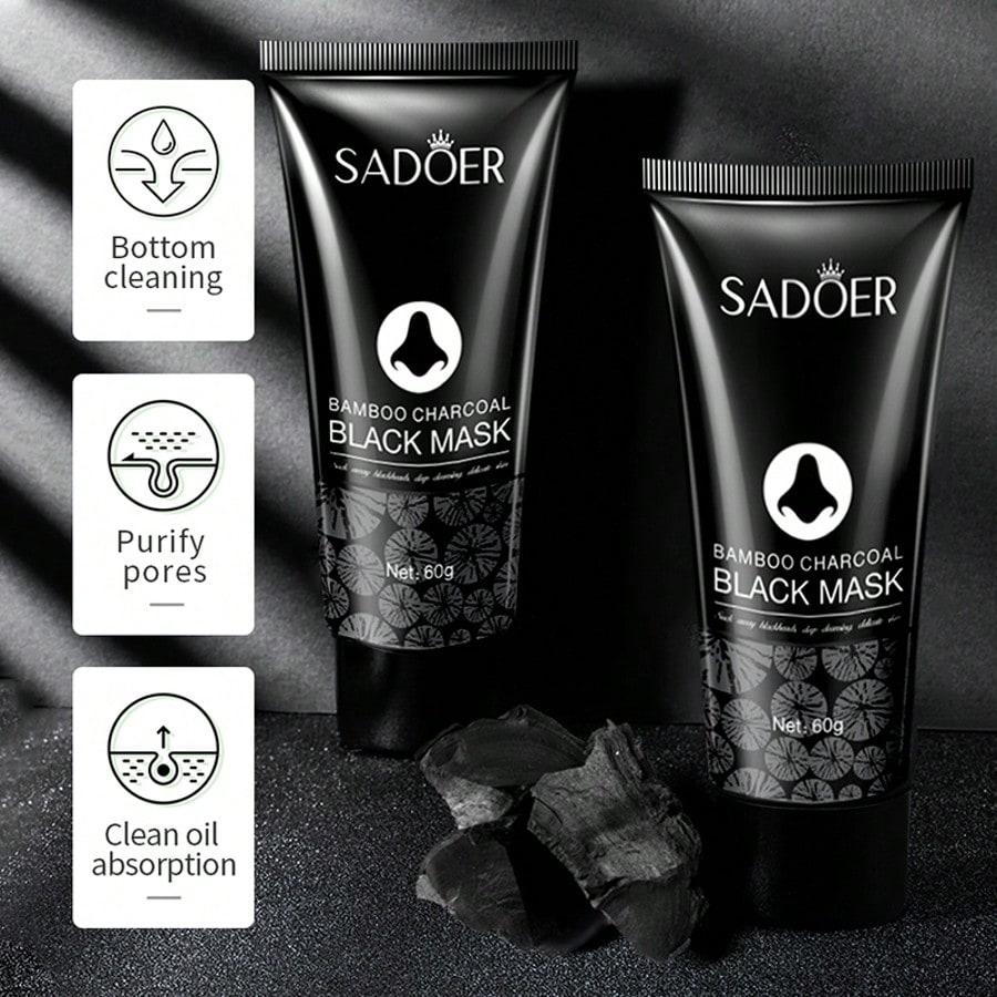 1PC Bamboo Charcoal Blackhead Nose Mask Patch,Nose Mask,Gentle Cleansing,Soft Cutin,Face Care,Clean