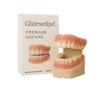 Glidewellpd Silicone Premium Denture Smileasego Solution de Remplacement Dentaire Complète Ajustement Confortable Réglable Durable