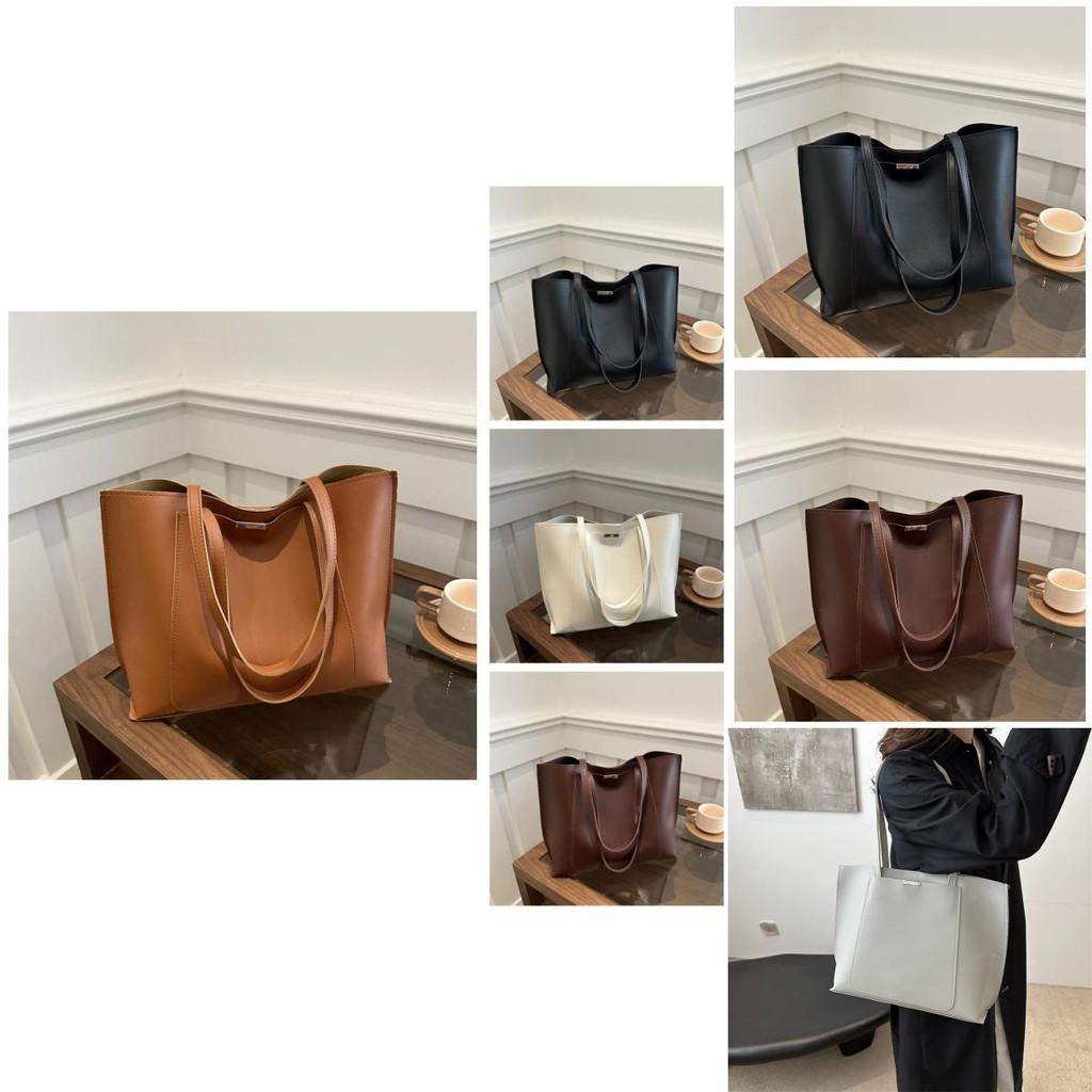 Trendy Minimalist Pu Large Tote Bag With Magnetic Closure Ideal For Everyday Use