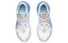 Li Ning 001 Ti Cushioning Slip Resistant Low Top Running Shoes Women's White Blue AGLR008-1