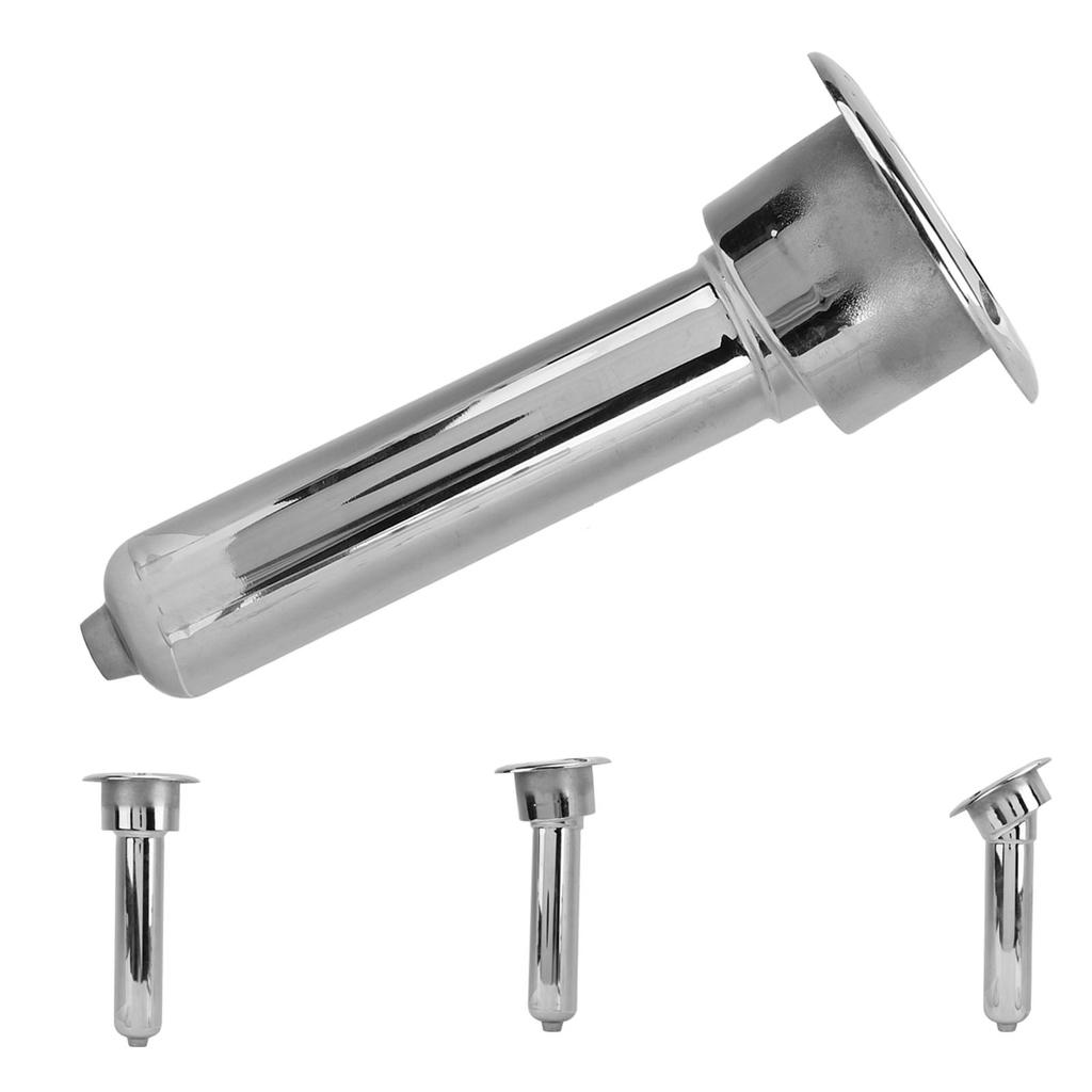 Outrigger Tube Cup Holder Boat Rod Cup Holder Enhanced Stability Weatherproof Long Durability Stainless Steel for Yacht Ship