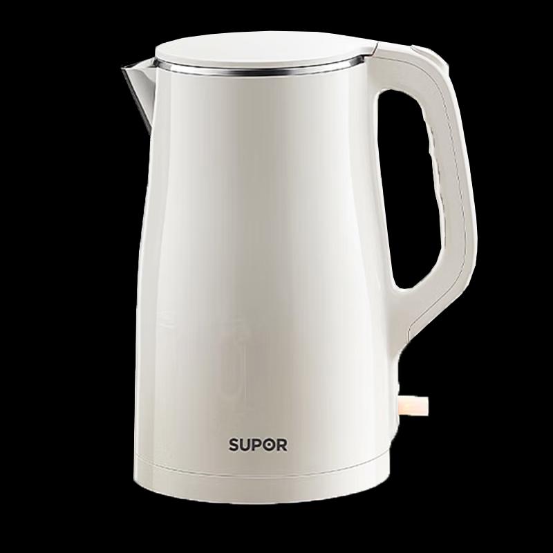 SUPOR 1.5L 304 Stainless Steel Electric Kettle