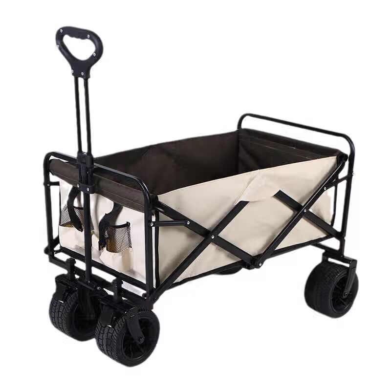 Geekoo Folding Camping Cart with Adjustable Table
