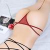 Women Thongs G Strings Crotchless Bandage Underwear Panties Sexy Calcinha Tanga Briefs Embroidered Panties