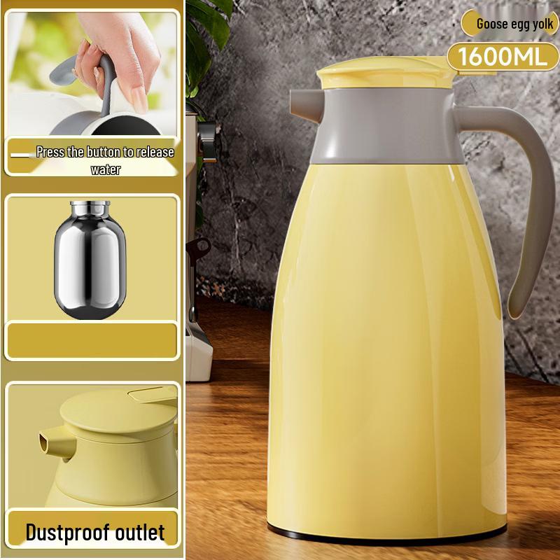 MDNG Large Capacity Glass Liner Thermos